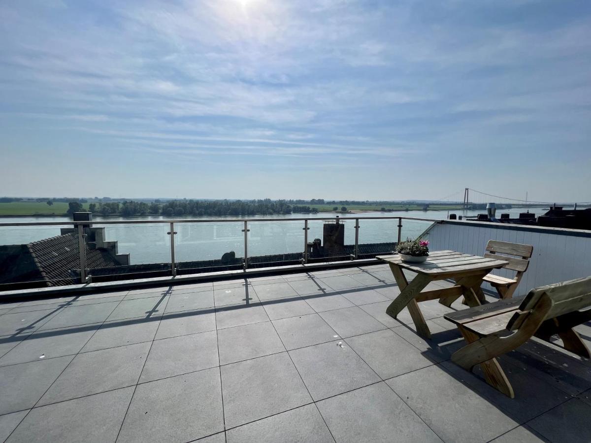 Panorama - Exklusives Apartment An Der Promenade Mit Dachterrasse & Rheinblick Emmerich Εξωτερικό φωτογραφία